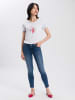 Cross Jeans Spijkerbroek - skinny fit - blauw