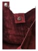 Florence Bags Leder-Shopper "Croas" in Bordeaux - (B)33 x (H)40 x (T)15 cm