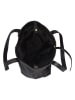 Florence Bags Leren schoudertas "Mirs" zwart - (B)26 x (H)31 x (D)15 cm