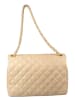 Florence Bags Leren schoudertas "Wars" beige - (B)20 x (H)28 x (D)9 cm