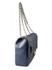 Florence Bags Leder-Schultertasche "Wars" in Dunkelblau - (B)20 x (H)28 x (T)9 cm