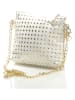 Florence Bags Leder-Umhängetasche "Brios" in Creme - (B)20 x (H)22 x (T)2 cm