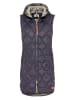 Camel Active Doorgestikte bodywarmer donkerblauw