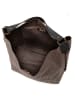 Anna Morellini Leder-Schultertasche "Sebastiana" in Braun - (B)38 x (H)36 x (T)14 cm