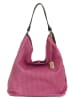 Anna Morellini Leren schoudertas "Sebastiana" roze - (B)38 x (H)36 x (D)14 cm