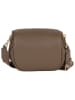 Anna Morellini Leren heuptas "Domenica" taupe - (B)19 x (H)15 x (D)8 cm