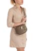 Anna Morellini Leren heuptas "Domenica" taupe - (B)19 x (H)15 x (D)8 cm
