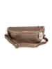 Anna Morellini Leder-Gürteltasche "Azzurra" in Hellbraun - (B)21 x (H)13 x (T)6 cm