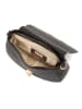 Anna Morellini Leder-Umhängetasche "Iseppa" in Schwarz - (B)24 x (H)21 x (T)9 cm