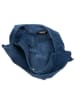 Anna Morellini Leder-Shopper "Ilina" in Dunkelblau - (B)48 x (H)31 x (T)1 cm