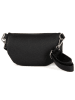 Anna Morellini Leder-Gürteltasche "Agnese" in Schwarz - (B)23 x (H)15 x (T)1 cm