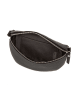 Anna Morellini Leder-Brustbeutel "Agnese" in Schwarz - (B)23 x (H)15 x (T)1 cm