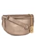 Anna Morellini Leren heuptas "Agnese" taupe - (B)23 x (H)15 x (D)1 cm