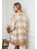 Plume Vest "Holson" lichtbruin