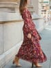 Milan Kiss Kleid in Rot