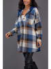LA Angels Hemdjacke in Blau/ Weiß