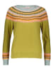 ESPRIT Sweter w kolorze żółto-zielonym