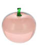 KEDMA Dekofigur "Apfel" in Dunkelrosa- (L)7,5 x (B)7,5 cm