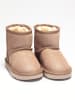 Lelli Kelly Leder-Winterboots in Beige