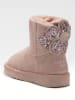 Lelli Kelly Leder-Winterboots in Rosa