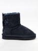 Lelli Kelly Leren winterboots donkerblauw