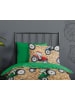 Good Morning Komplet pościeli "Cas" w kolorze jasnobrązowo-zielonym