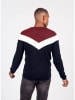 KEY LARGO Trui "Rüdiger" donkerblauw/meerkleurig
