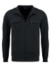 KEY LARGO Sweatjacke "Trainer" in Dunkelblau