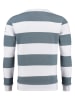 KEY LARGO Sweatshirt "Penalty" blauw/wit