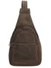 HIDE & STITCHES Skórzana torebka w kolorze brązowym - 18 x 33 x 8,5 cm