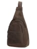 HIDE & STITCHES Skórzana torebka w kolorze brązowym - 18 x 33 x 8,5 cm