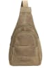 HIDE & STITCHES Skórzana torebka w kolorze szarobrązowym - 18 x 33 x 8,5 cm