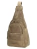 HIDE & STITCHES Skórzana torebka w kolorze szarobrązowym - 18 x 33 x 8,5 cm