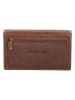 HIDE & STITCHES Skórzany portfel w kolorze jasnobrązowym - 15,5 x 8 x 2,5 cm