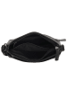 HIDE & STITCHES Leder-Umhängetasche in Schwarz - (B)21,5 x (H)14 x (T)6,5 cm