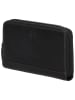 HIDE & STITCHES Skórzany portfel w kolorze czarnym - 19 x 10 x 2 cm