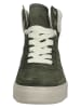 Ara Shoes Skórzane sneakersy w kolorze oliwkowo-kremowym