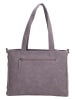 Beagles Schultertasche "Malaga" in Lila - (B)31 x (H)24,5 x (T)10 cm