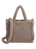 Beagles Henkeltasche "Navarra" in Taupe - (B)27 x (H)22 x (T)10 cm