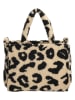 Beagles Henkeltasche "Navarra" in Beige/ Schwarz - (B)27 x (H)22 x (T)10 cm