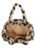 Beagles Henkeltasche "Navarra" in Beige/ Schwarz - (B)27 x (H)22 x (T)10 cm