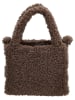 Beagles Handtas "Navarra" donkerbruin - (B)17 x (H)17 x (D)8 cm
