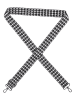 Beagles Umhängeriemen in Schwarz/ Weiß - (L)140 cm