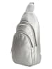 Charm Borstbuidel "New York" zilverkleurig - (B)16 x (H)29 x (D)7 cm