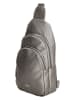 Charm Borstbuidel "New York" grijs - (B)16 x (H)29 x (D)7 cm