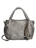 Charm Schultertasche "Tottenham" in Grau - (B)28 x (H)21 x (T)14 cm