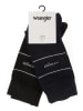 Wrangler 2-delige set: sokken zwart/donkerblauw