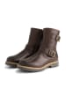Travelin` Leren boots "Skellerup" bruin