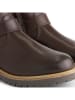 TRAVELIN' Leren boots "Skellerup" bruin