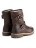 Travelin` Leder-Boots "Skellerup" in Braun